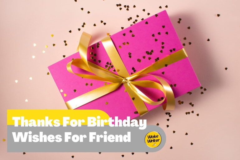 Thanks For Birthday Wishes For Friend
